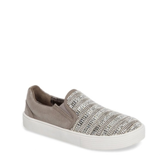stuart weitzman slip on sneakers